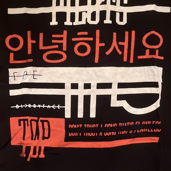 Discontinued size S twenty one pilots band tee - Picture 3 of 4